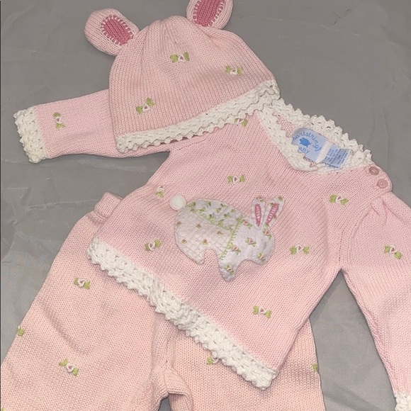 Girls Hartstrings 3 piece sweater set - Picture 5 of 7